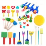 30pcs Sponge Brush Painting Tool Set - Image 4