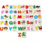 Colourful Wooden Alphabet Flashcards - Image 5