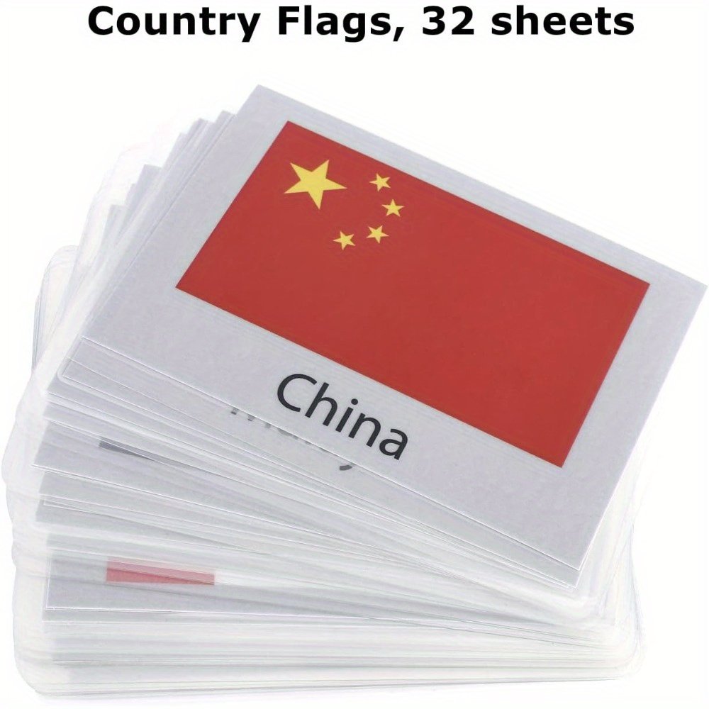 product-open-2d0cafd81c0e4262aec240bdff241970-goods World Flags Flash Cards - Image 1
