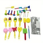30pcs Sponge Brush Painting Tool Set - Image 6