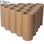 30pcs Premium Brown Cardboard Tubes, 3.99 x 9.91 cm - Image 4