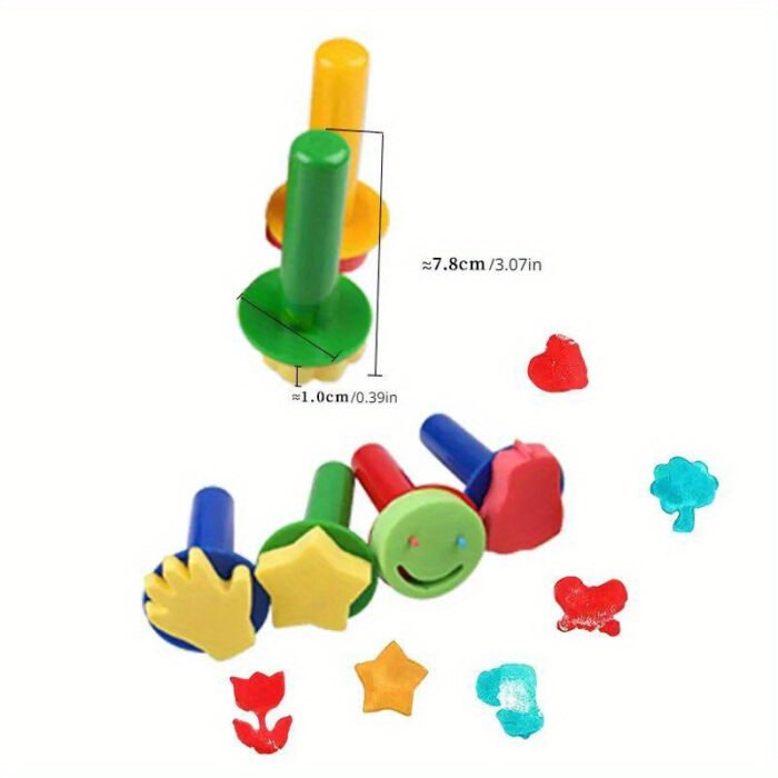 30pcs Sponge Brush Painting Tool Set - Image 5