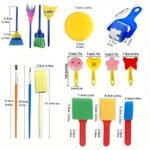 30pcs Sponge Brush Painting Tool Set - Image 3