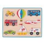Bigjigs Lift Out Puzzle Transport
