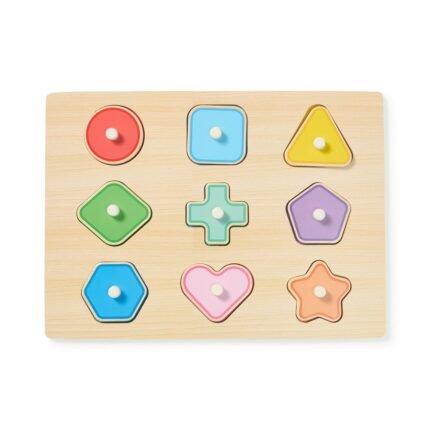 Wooden Shape Puzzle Set