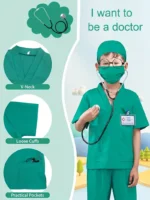 Doctor Costume with Stethoscope - Image 2
