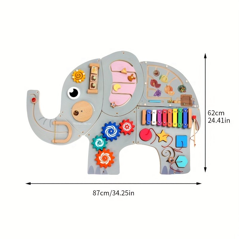 product-fancy-679a8be5-aec4-4b23-8074-6a6210f6cdca Elephant Interactive Wall Board - Image 2