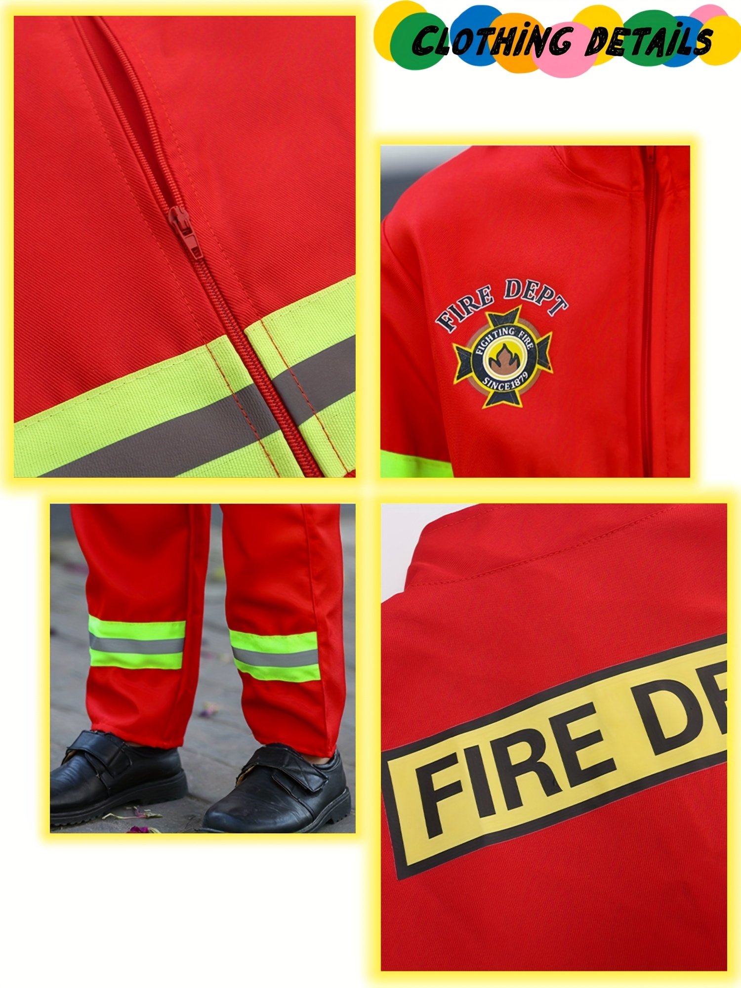 product-fancy-811aaa81-ebb4-41d3-be00-02b51fbc443c Firefighter Costume Set - Image 4