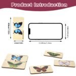 Wooden Butterfly Matching Puzzle – 30 Species - Image 2