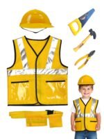 Construction Worker Role Play Costume Set