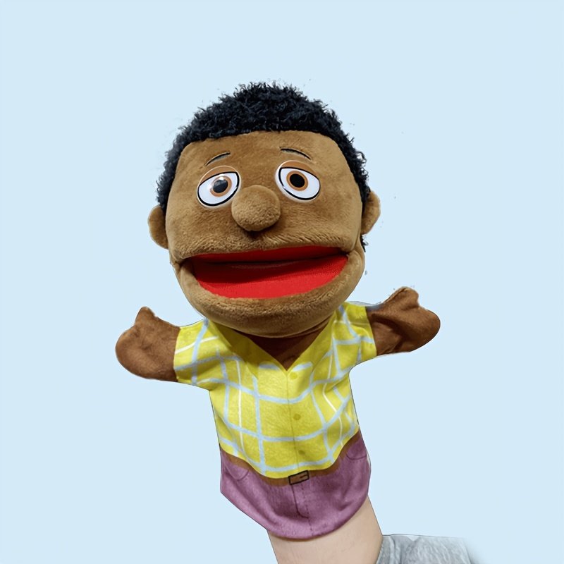 product-fancy-db38c2df-45ca-4c12-a619-4315e5a2c36d Diverse Family of Puppets with Grand Parents - Image 2