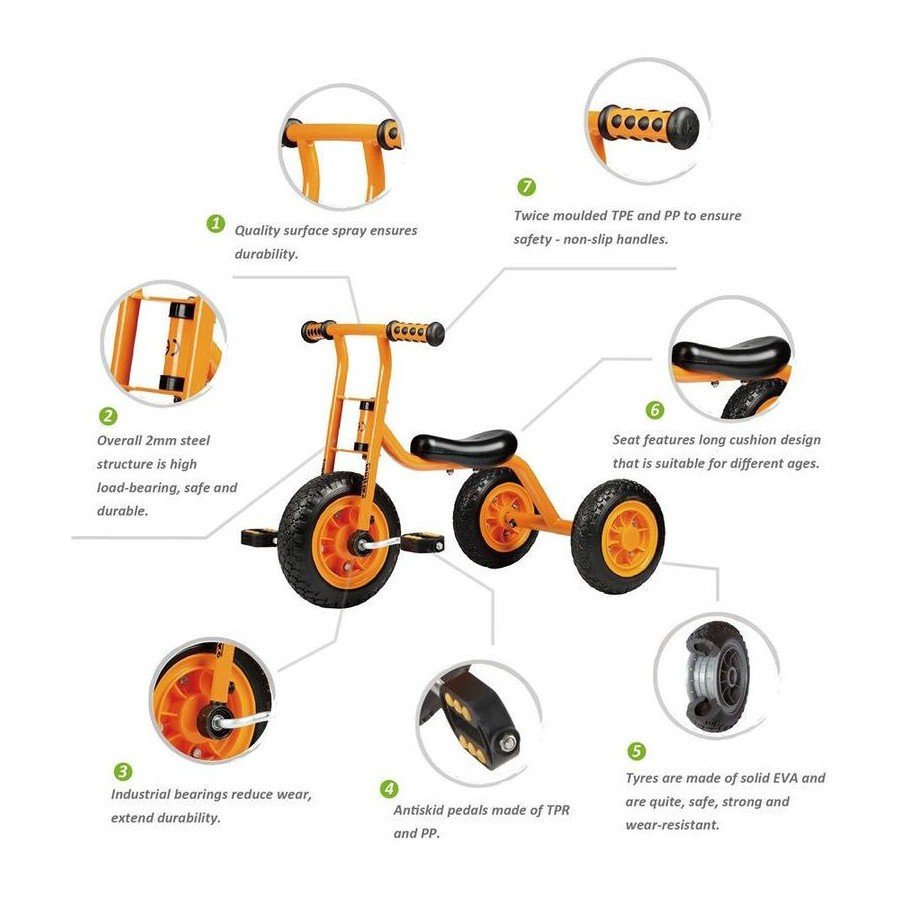 101068891881502 Top-Trike Rookie Large Tricycle (3+YRS) - Image 2
