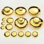 Mirror Stacking Pebbles – Gold 20 Piece Set - Image 2