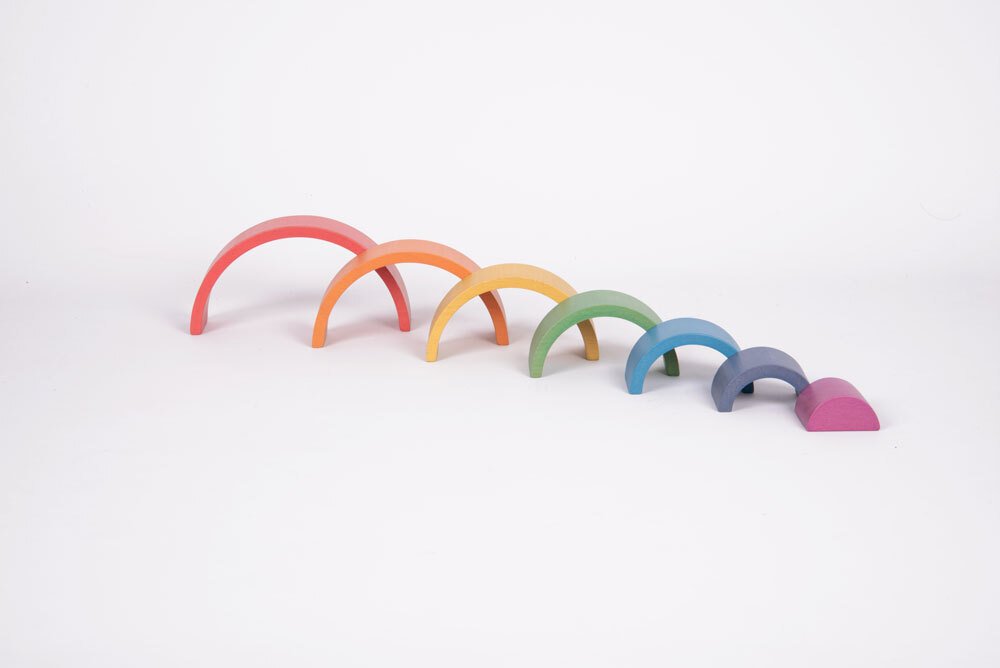 132446 (1) Wooden Rainbow Arches – 7pcs - Image 3