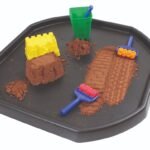 Tuff Activity Tray – Black (98.5Lx98.5Wx7.5cmH)