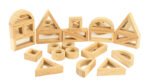 Wooden Mirror Blocks – Set of 24 - Image 3
