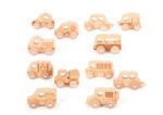 Natural Beechwood Vehicle Vehicles Bulk Set of 12pk - Image 4