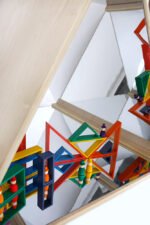 Wooden Triangle Mirror Playhouse - Image 5