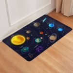 Solar System Galaxy Flannel Rug – 100 cm x 150 cm - Image 4
