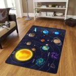 Solar System Galaxy Flannel Rug – 100 cm x 150 cm - Image 5