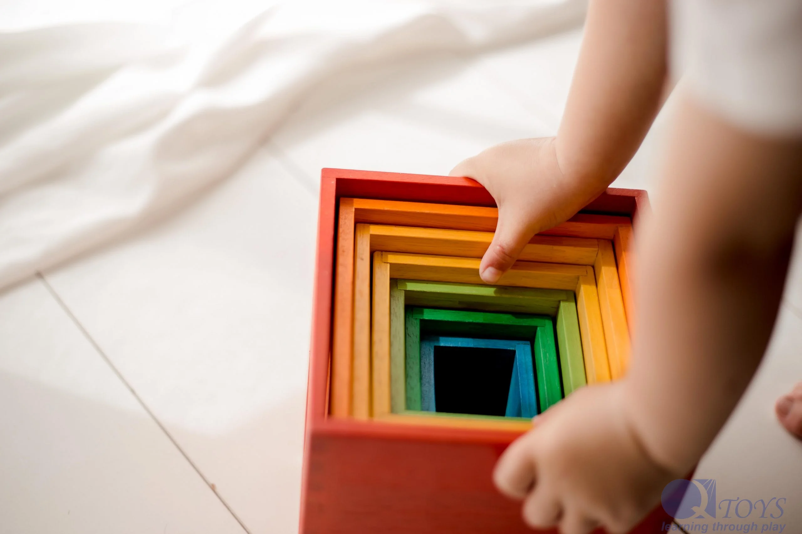 267-lifestyle-@our_life_behind_the_lens13-scaled Rainbow Nesting Boxes – 8 Piece Set - Image 3