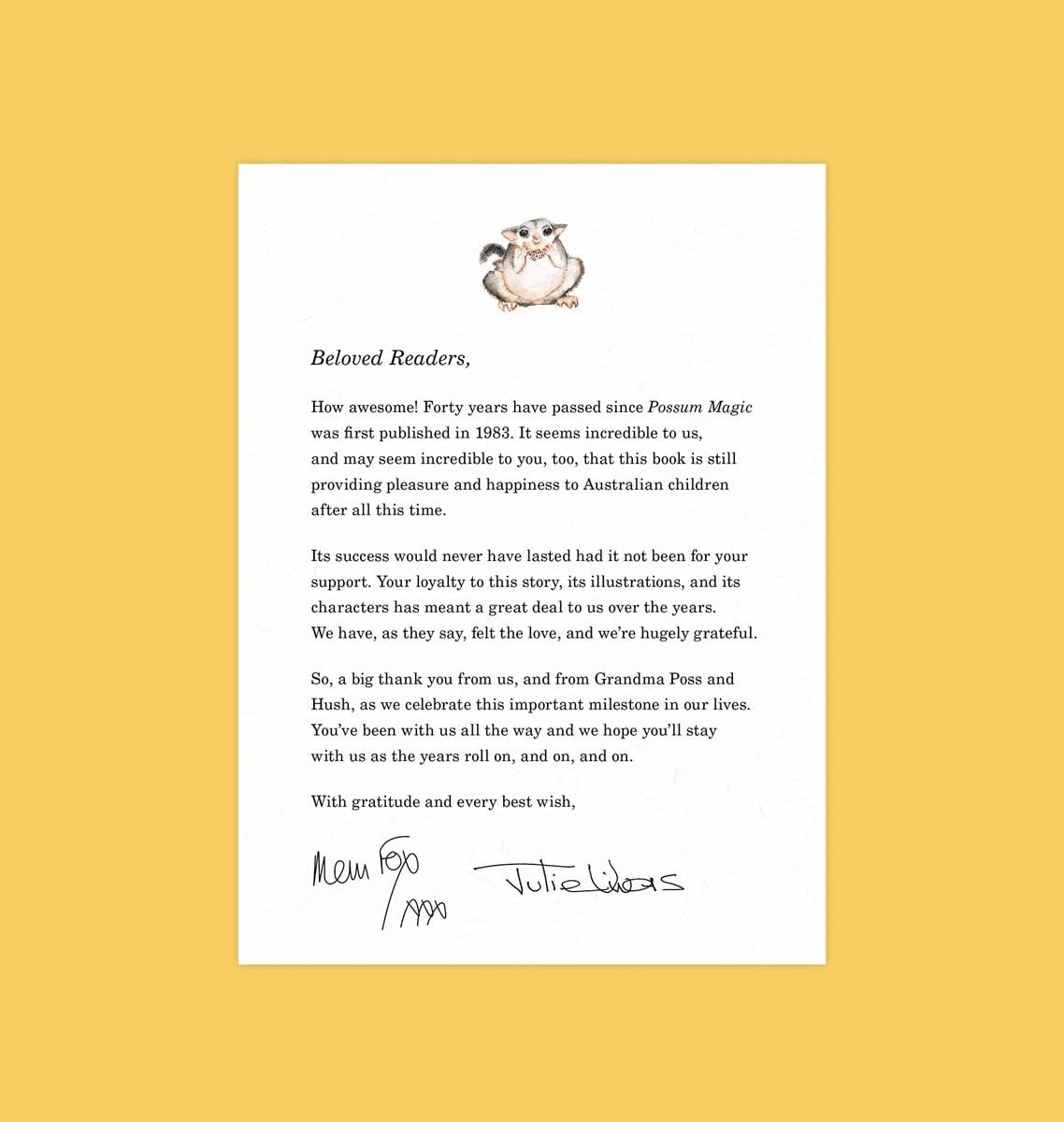 619rUgkS7zL._SL1200_ Possum Magic by Mem Fox & Julie Vivas - Image 5