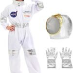 Kids Astronaut Costume with Helmet & Gloves  (3 to 6 Years)