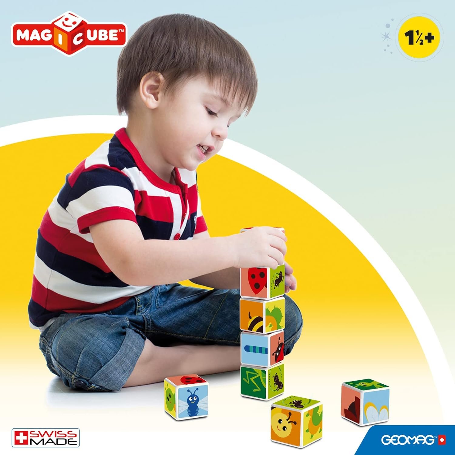 71zsWrR9NwL._AC_SL1500_ Magicube Insects – Magnetic Construction Cubes(1Yr+) - Image 4