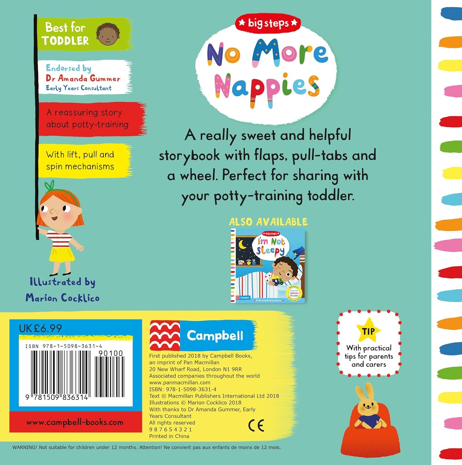 81YMtCKZRnL._SL1500_ No More Nappies – A Potty Training Book. - Image 4