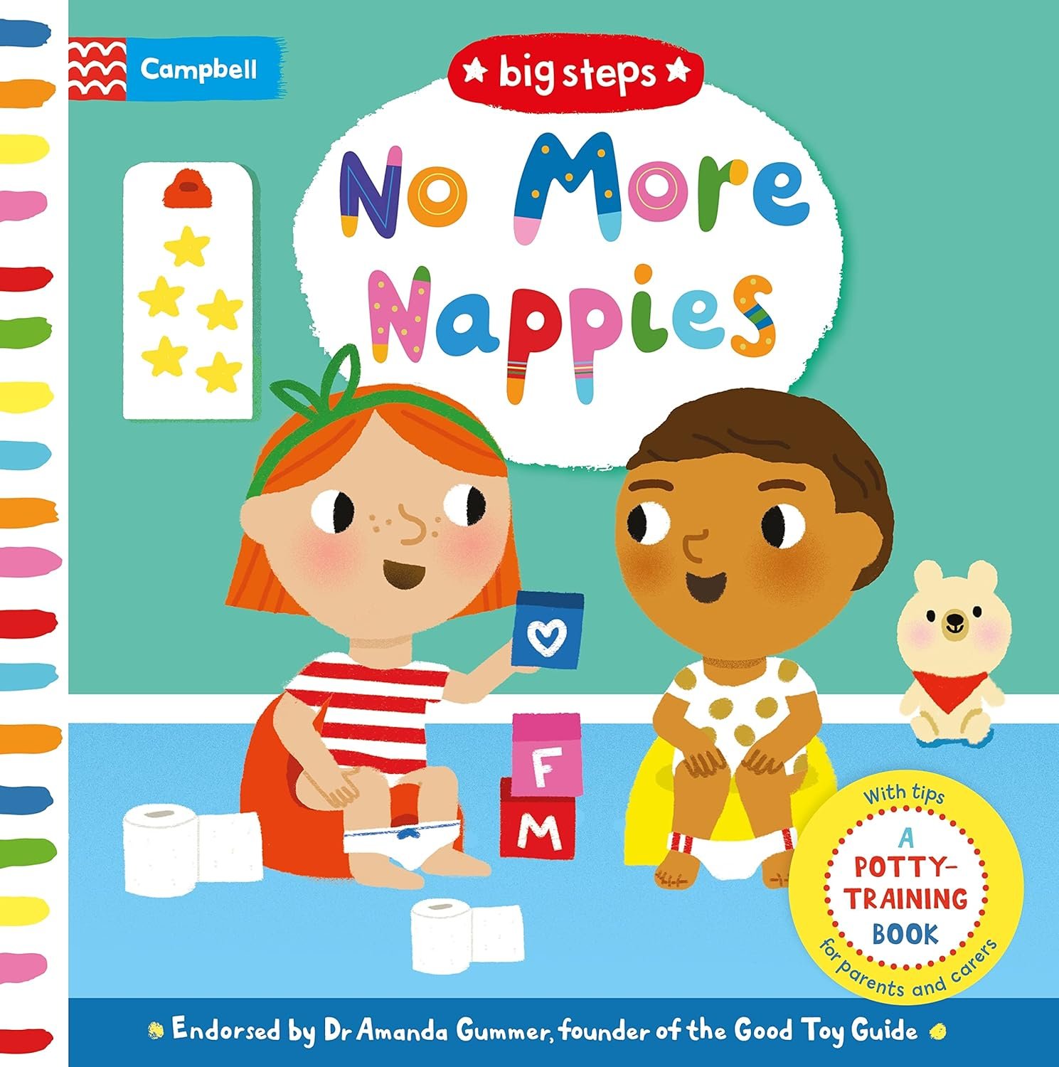 81fZHA1dDhL._SL1500_ No More Nappies – A Potty Training Book. - Image 1
