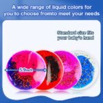 Sensory Colourful Liquid Round Mat – Set of 6 - Image 2