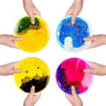 Sensory Colourful Liquid Round Mat – Set of 6 - Image 6
