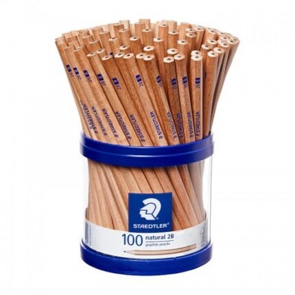Staedtler Natural Pencils 2B - Cup of 100