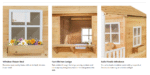 Camira Wooden Cubby House - Image 9