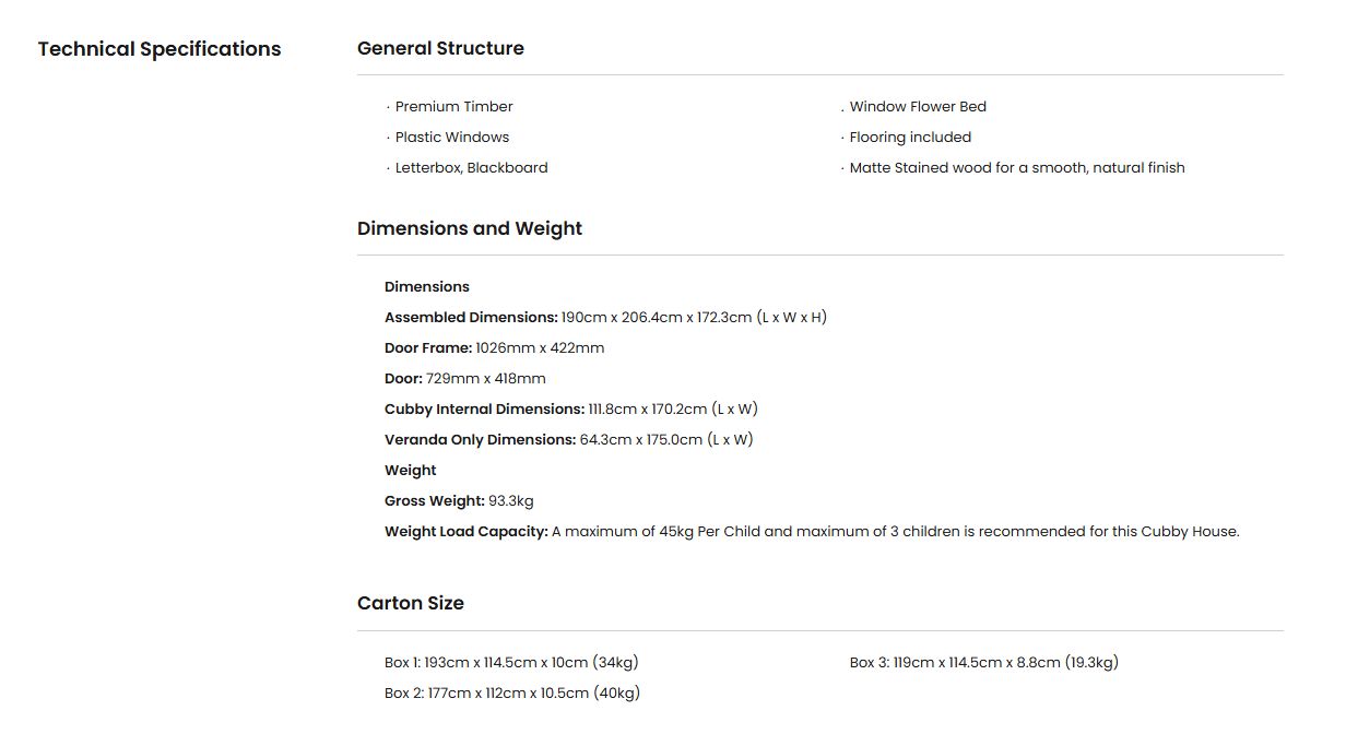 Screenshot 2025-10-21 150413 Camira Wooden Cubby House - Image 11