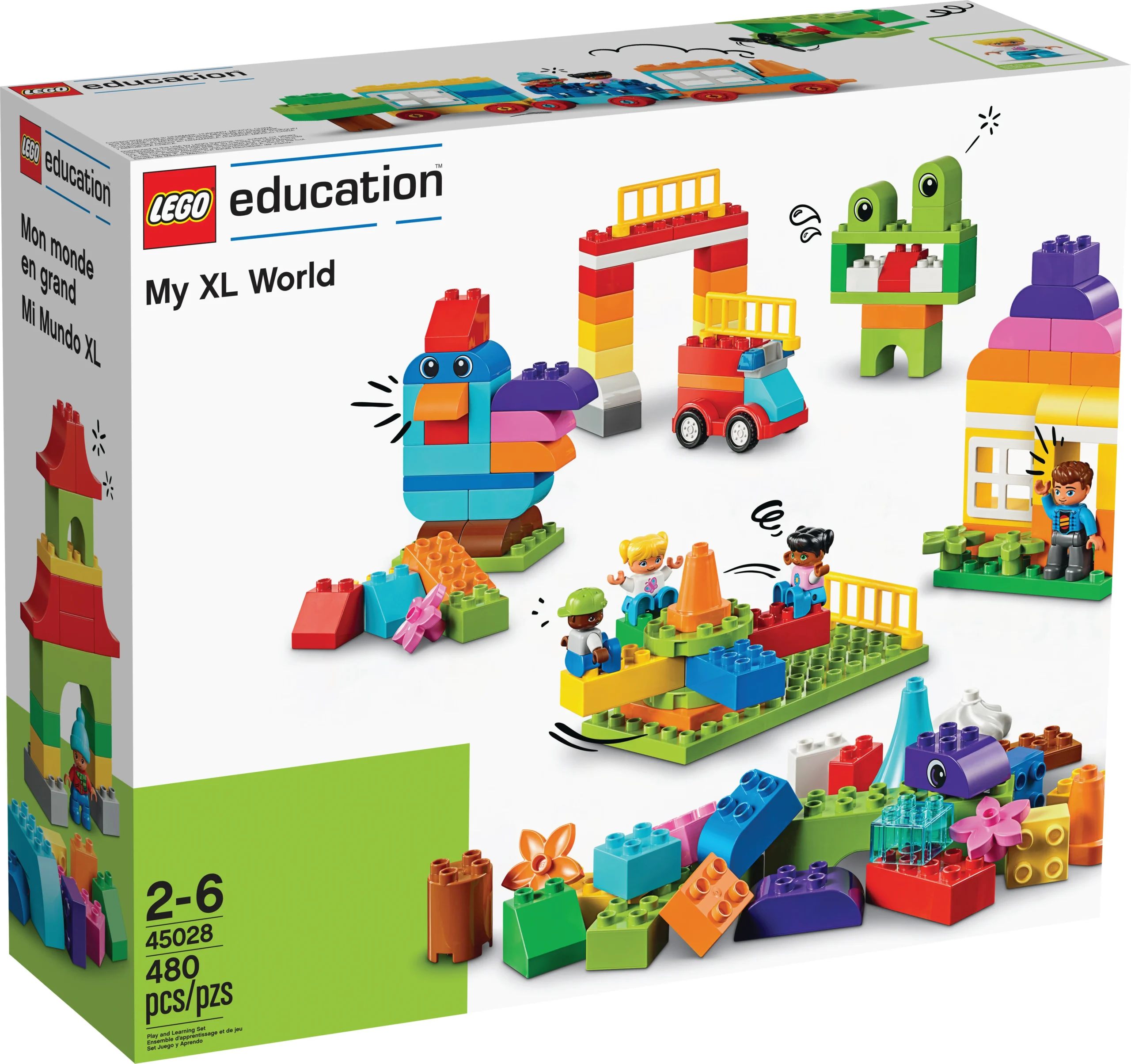 leg5028_my-xl-world-by-lego-education-480-pieces_v1_5 LEGO® Education My XL World – 480 Piece Set - Image 1