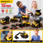 Stanley Take Apart Construction Set – 4 Vehichles
