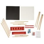 Melissa & Doug Deluxe Magnetic Standing Art Easel - Image 3