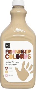 Friendship Colours Acrylic Paint 2 L - Set of 6 (Bulk Saver) - Image 5