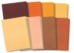 Skin / Earth Tone Craft Paper Pack of 48