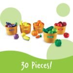 Farmer’s Market Colour Sorting & Counting Set – 30 Pieces (Ages 18+ Months) - Image 3