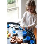 Billy Kidz Truff Activity Tray & Stand Set - Black (Large) - Image 3