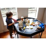 Billy Kidz Truff Activity Tray & Stand Set - Black (Large) - Image 2