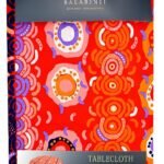 Balarinji Aboriginal Art Tablecloth (Round Table) (140cm) - Desert Sun