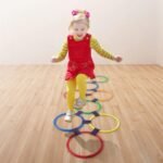 Hopscotch Ring Game – 10 Multi-Coloured Rings - Image 4