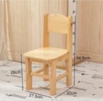 Wooden Timber Kids Chair (Bulk Saver pack 12 Chairs) - Image 3