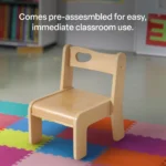 Stockholm Spaces Wooden Chair - 20 cm Seat Height - Image 3