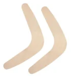 Wooden Boomerang Pack of 10 (30 cm long and 6 cm wide)