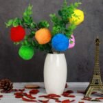 Very Large Assorted Pom Poms (2in/5cm in Diameter) - Image 7