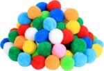 Very Large Assorted Pom Poms (2in/5cm in Diameter) - Image 5